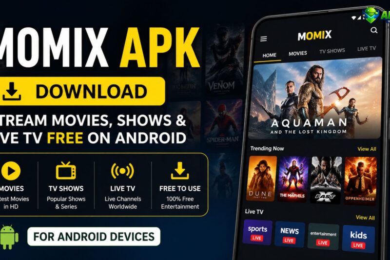 Momix APK Download: Stream Movies, Shows & Live TV Free on Android