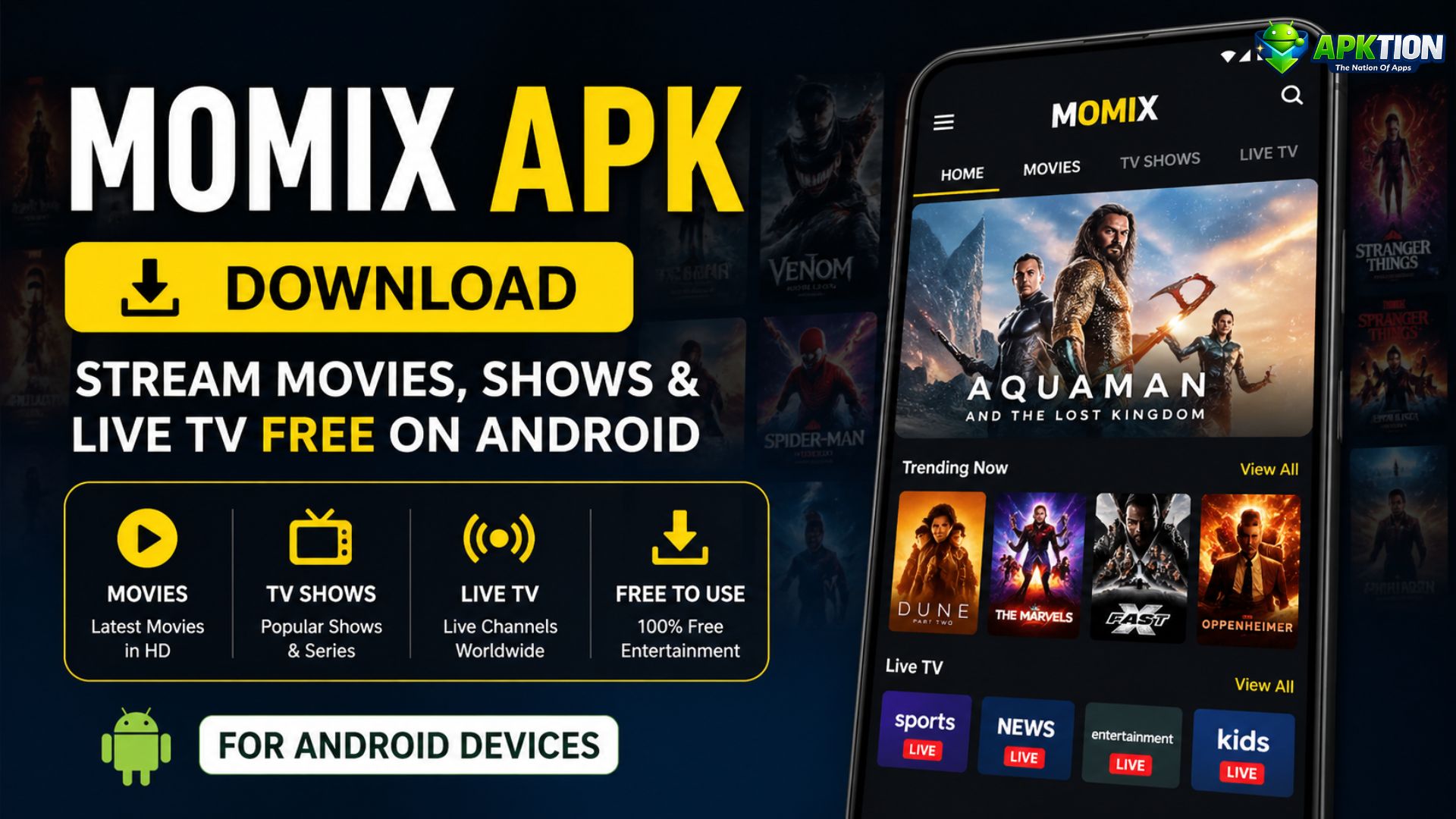 Momix APK Download Free Streaming Android