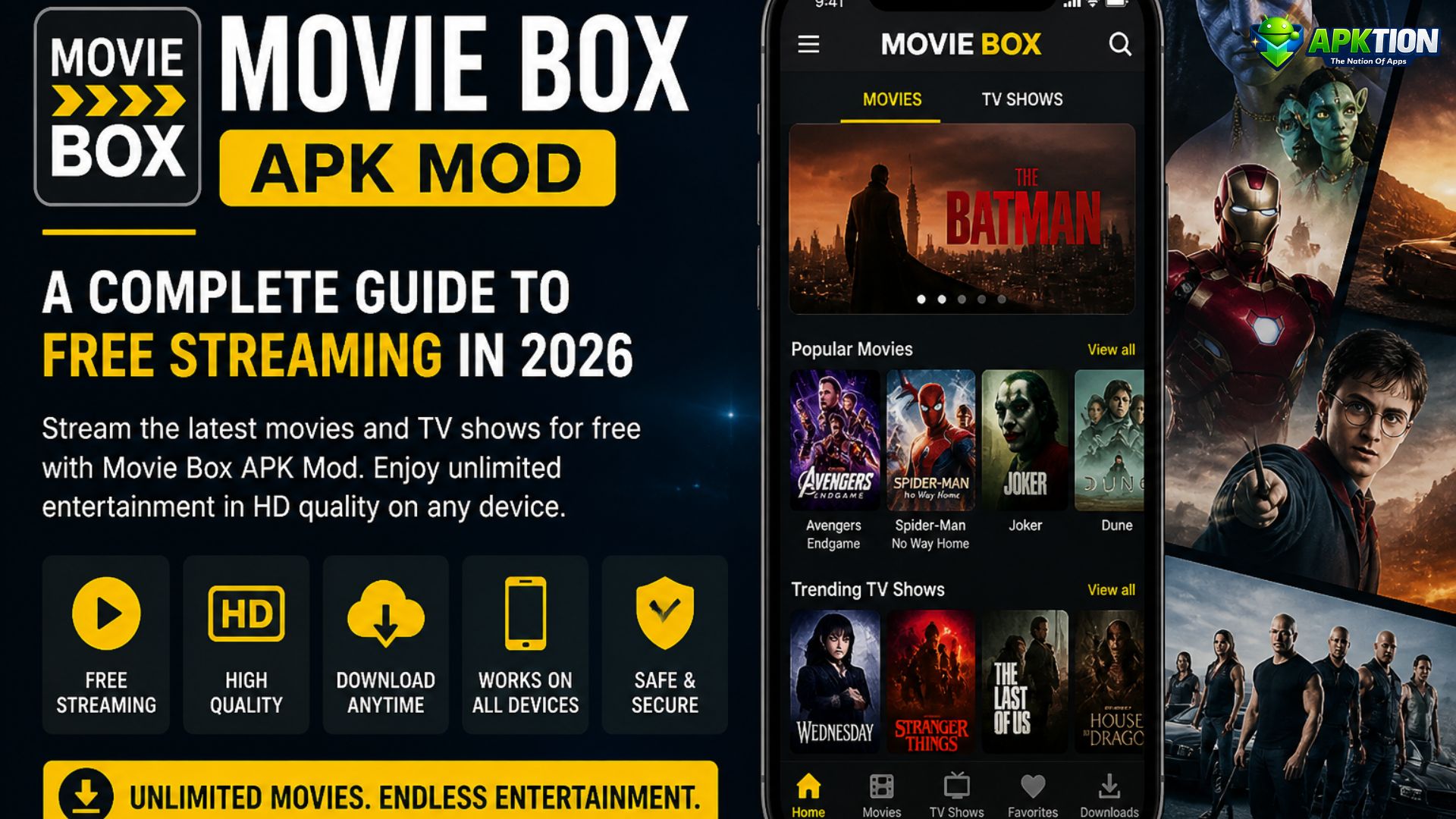 Movie Box APK Mod Free Streaming